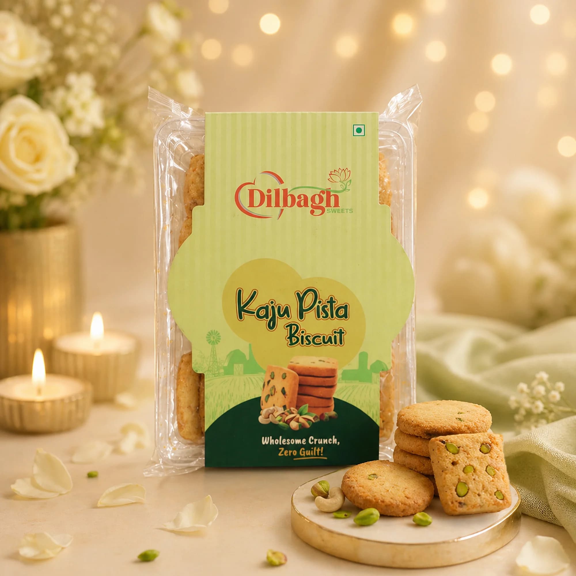 Kaju Pista Biscuit
