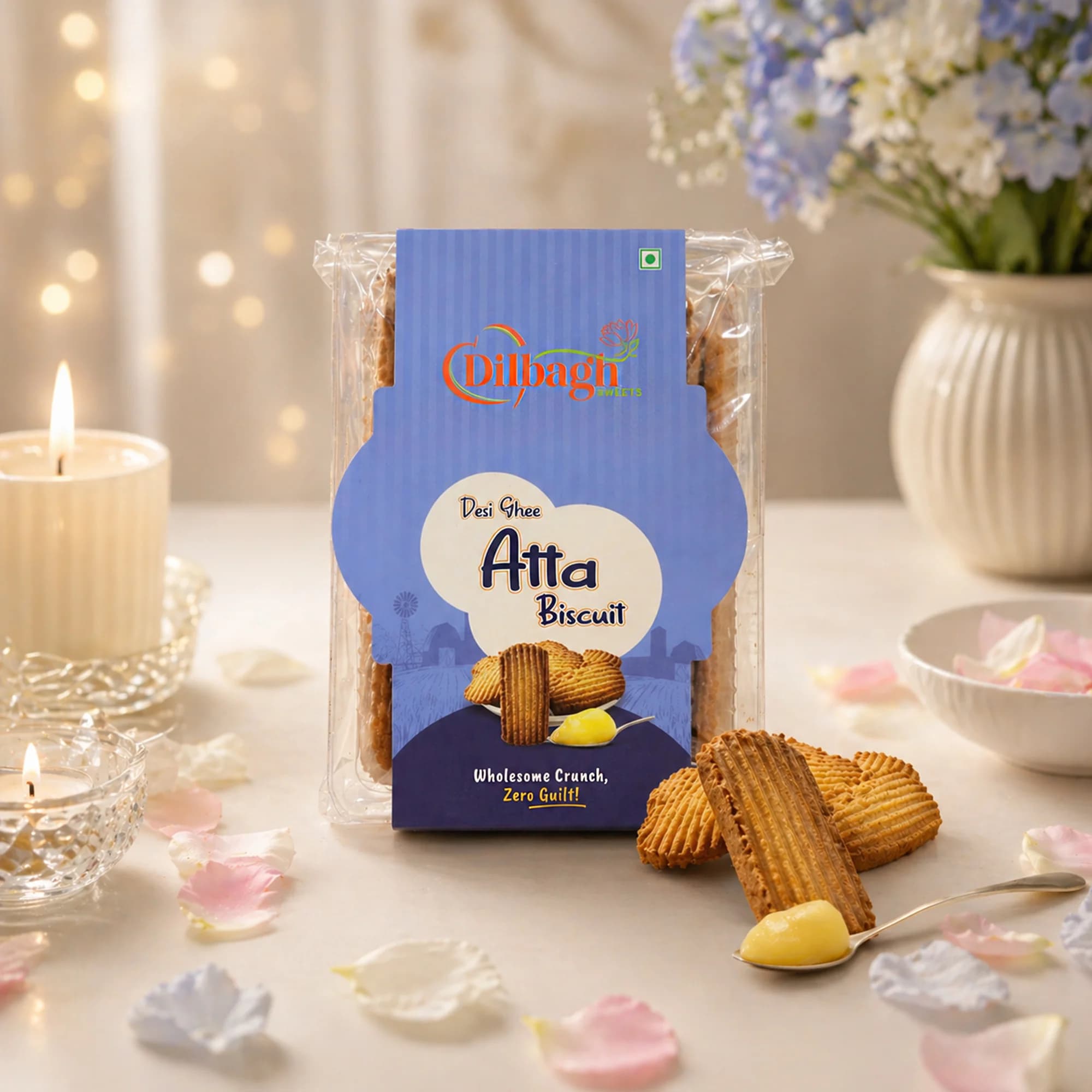 Desi Ghee Atta Biscuit