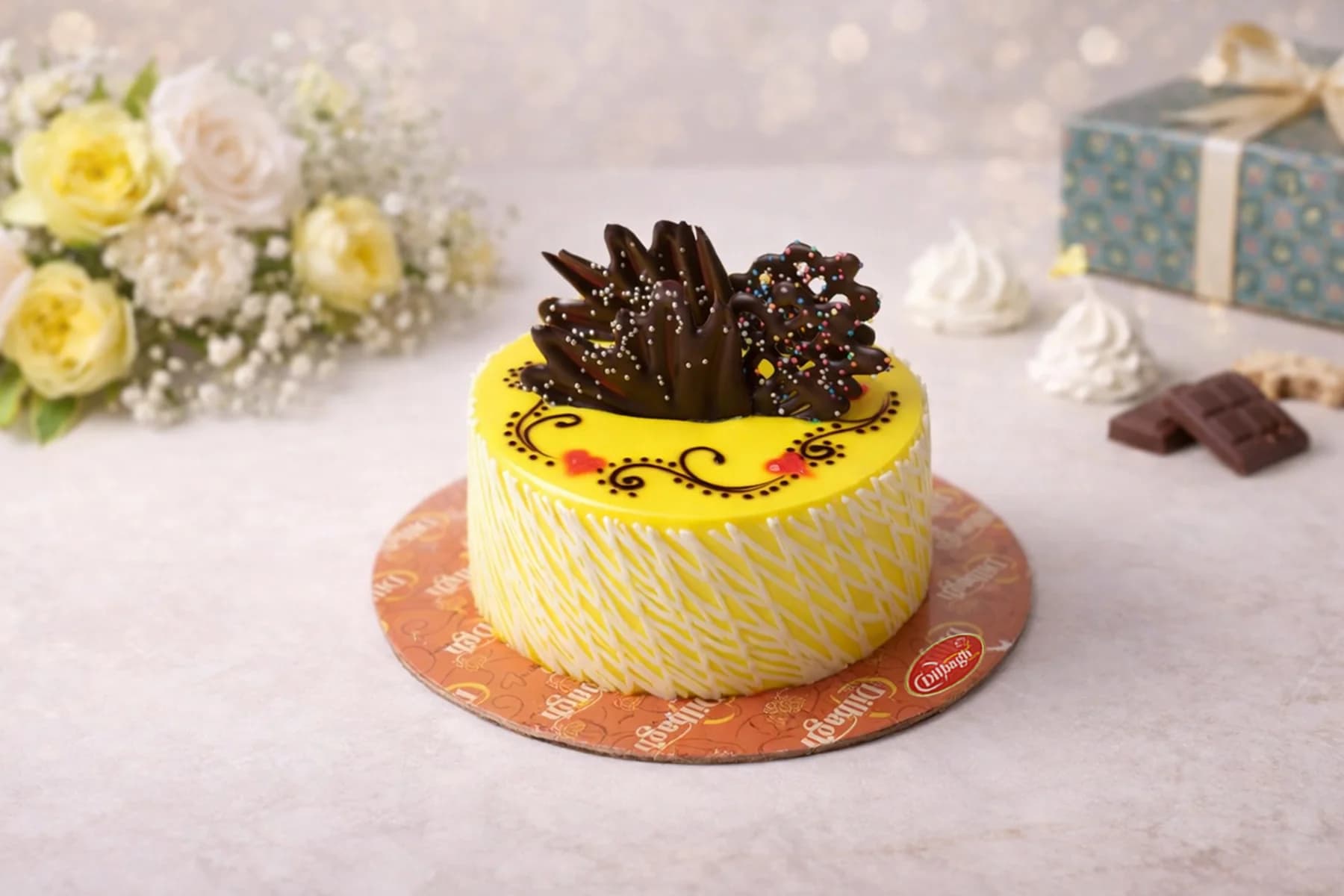 Pineapple Velvet Cake